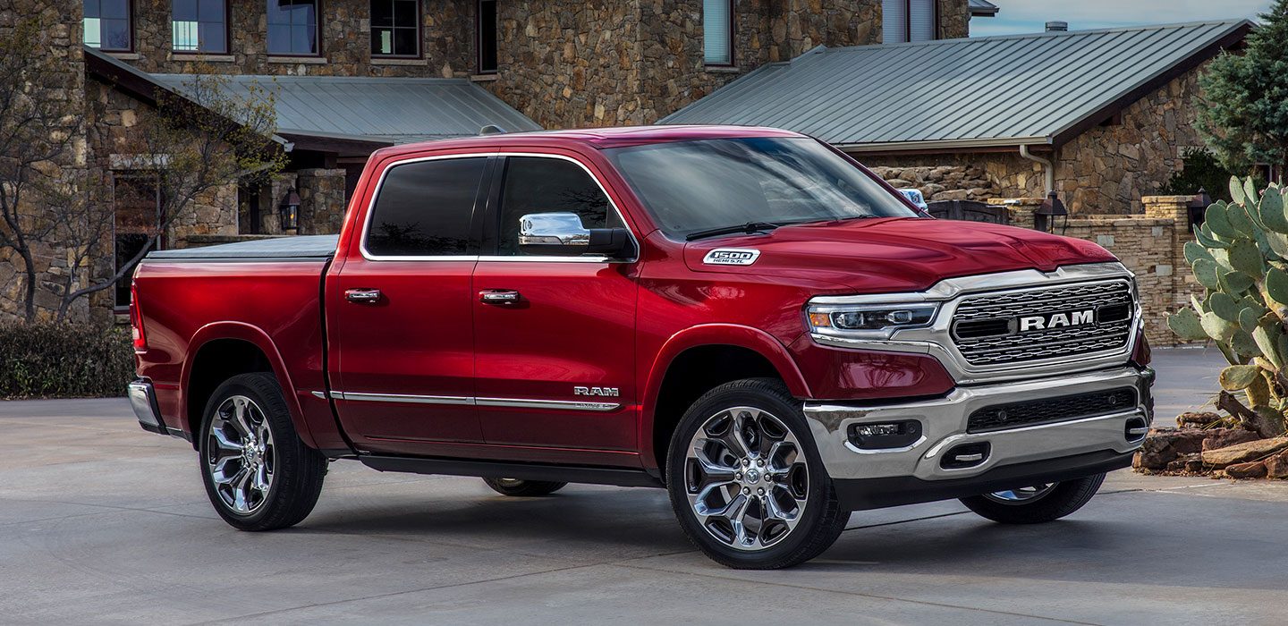 2019 Ram 1500 Limited Side Red Exterior